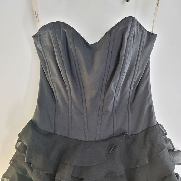 Karen Millen black corset mini dress - Picture 2 of 6